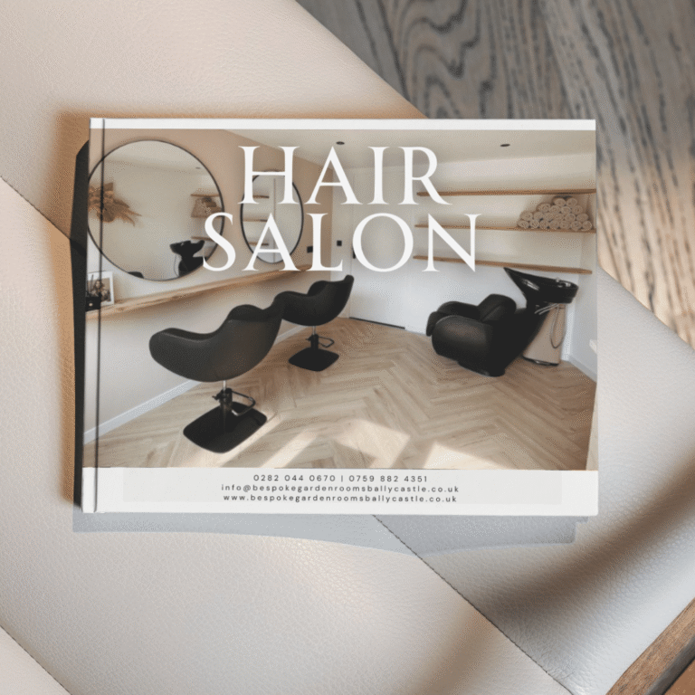 Hair Salon Room brochure cover
