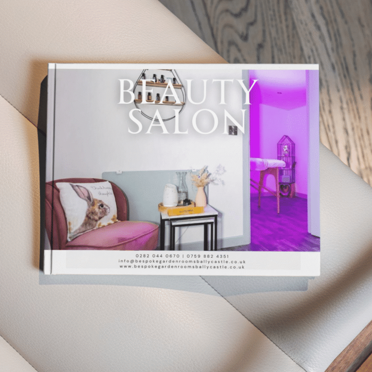 Beauty Salon brochure cover