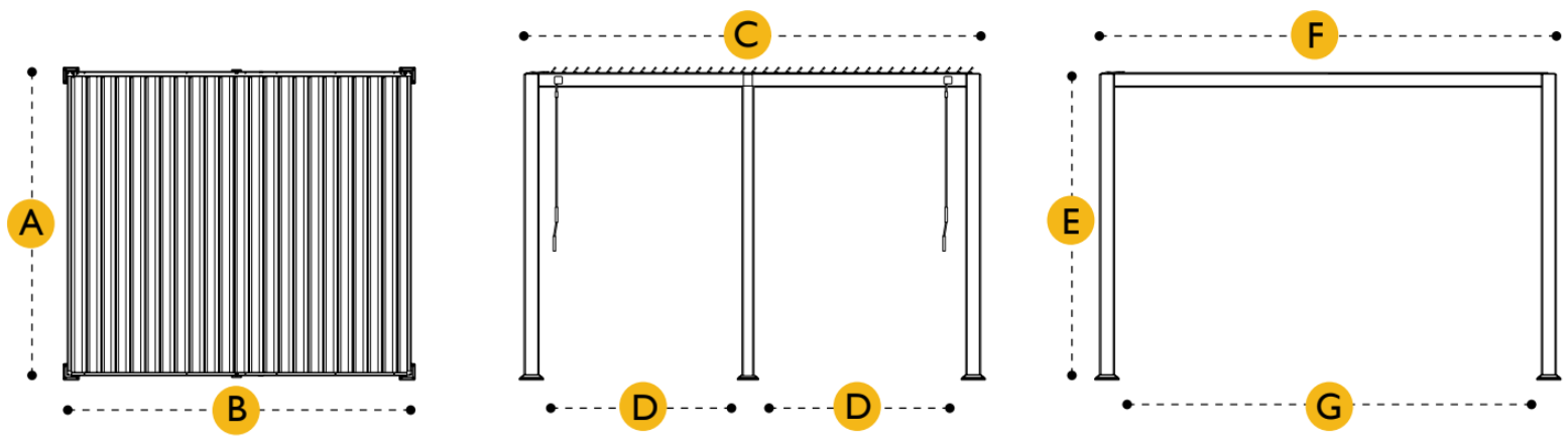 ROTA LOUVERED PERGOLA